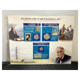 1958 90% Silver Coins & Stamp Collection