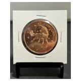 Unicorn 1 Oz Copper Round