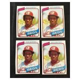 4 Card Ken Griffey Lot