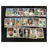 1980s Tigers 20 Card Lot