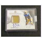 2013 Jonathan Franklin Rookie Autograph Jersey Pat