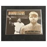 Insert Card Diamond Legends HOF Babe Ruth