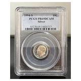 1994S Roosevelt Dime PCGS PR 69 DCAM