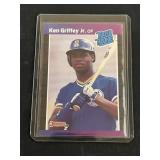 Rookie Card 1989 Donruss HOF Ken Griffey Jr
