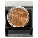 Trump 1 Oz Copper Round