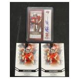 Mike Glennon 3 Card Rookie Lot Includes Autograph