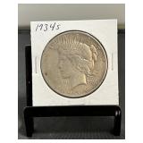 1934S Peace Dollar