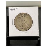 1919S Walking Liberty Half