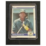 Rickey Henderson 1984 Fleer