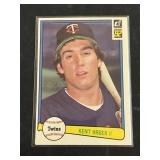 Rookie Card 1982 Donruss Kent Hrbek