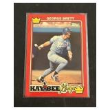 1990 Kaybee HOF George Brett Card