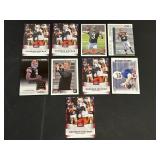 Brandon Weeden 9 Card Rookie Lot