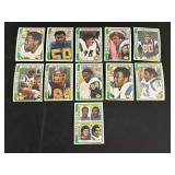 1978 Chargers 11 Card Lot