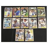 1981 Seahawks 12 Card Lot