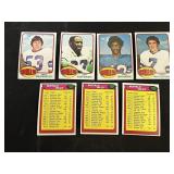 1976 Bills 7 Card Lot