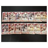 1990 Cardinals 14 Card Lot