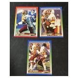 1990 Redskins 3 Card Lot