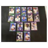 1989 Yankees 16 Card Lot