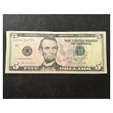 2021 $5 Star Note