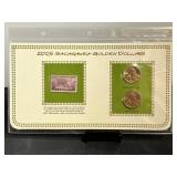 2005 P & D Sacajawea Dollars & Stamp Collection
