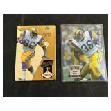 Jerome Bettis 2 Card Rookie Lot