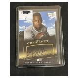 John Crockett Rookie Autograph Card