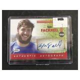 Kyler Frackrell Rookie Autograph Card