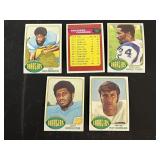 1976 Chargers 5 Card Lot