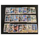 1980s Rangers 21 Card Lot
