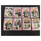 1978 Bengals 8 Card Lot