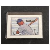 1989 Bowman HOF Mickey Mantle Rookie Card