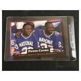 Barry Sanders / Emmitt Smith Power Combo Card