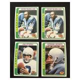 1978 Seahawks 5 Card Lot