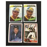 4 Card Dave Winfield Lot