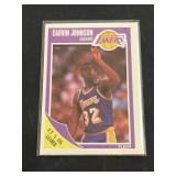 1989 Fleer HOF Magic Johnson Card