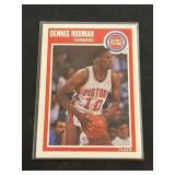 2nd Yr Card 1989 Fleer HOF Dennis Rodman