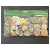 1 Pound Of Foreign Coins