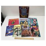 Assorted Kids Books & Disney Picture Frame