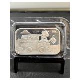 Free Gas Inside 1 Oz Silver Bar #160/740