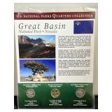 Great Basin Quarter & Stamp Collection