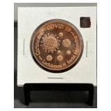 Covid-19 1 Oz Copper Round