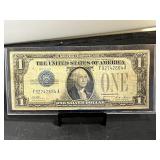 1928A $1 Silver Certificate Note Funny Back