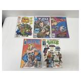 5 Assorted #1 Issue Marvel Comics