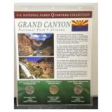 Grand Canyon Quarter & Stamp Collection