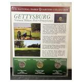 Gettysburg Quarter & Stamp Collection