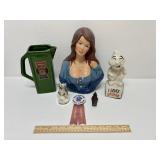 Assorted Liquor Advertising Items