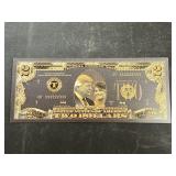 $2 Trump & Melania Commemorative Note