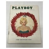December 1956 Playboy Magazine