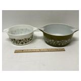 2 Pyrex Casserole Dishes