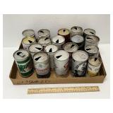 Assorted Vintage Beer Cans
